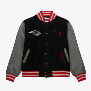 Clark Atlanta University Panthers Homecoming Black Varsity Jacket