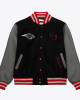 Clark Atlanta University Panthers Homecoming Black Varsity Jacket Clark Atlanta University Panthers Homecoming Black Varsity Jacket