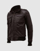 Classic Bomber Leather Jacket Classic Bomber Leather Jacket