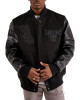 Classic Chicago Bulls Black Varsity Jacket Classic Chicago Bulls Black Varsity Jacket