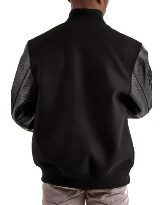Classic Chicago Bulls Black Varsity Jacket Classic Chicago Bulls Black Varsity Jacket
