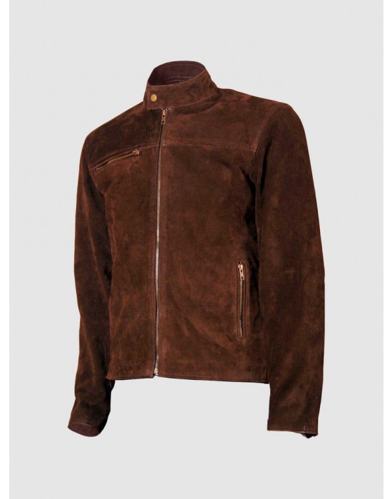Classic Suede Leather Jacket