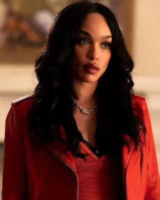 Cleopatra Coleman Clipped Leather Jacket
