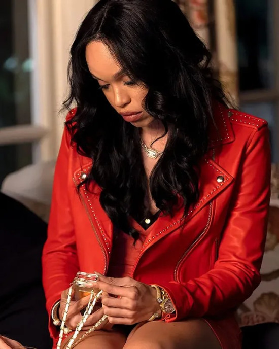 Cleopatra Coleman Clipped Leather Jacket Cleopatra Coleman Clipped Leather Jacket