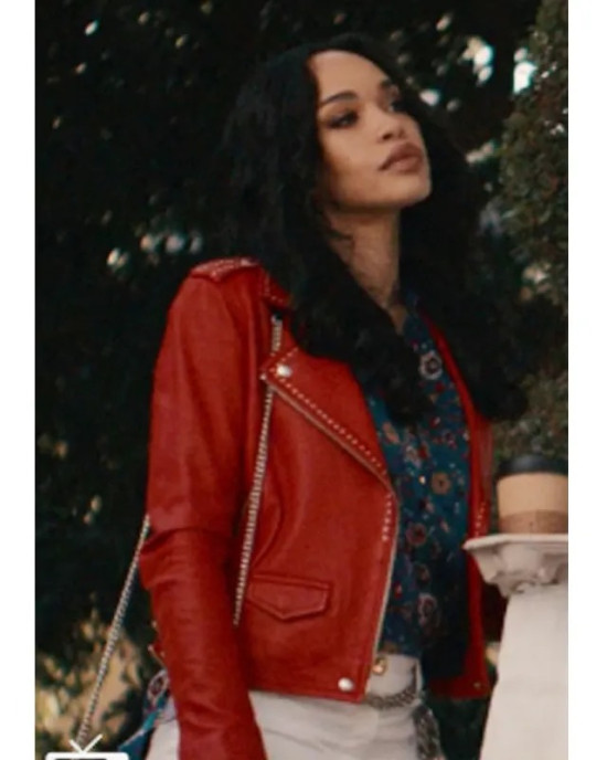 Cleopatra Coleman Clipped Leather Jacket Cleopatra Coleman Clipped Leather Jacket