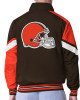 Cleveland Browns Strong Arm Brown Full-Zip Jacket Cleveland Browns Strong Arm Brown Full-Zip Jacket
