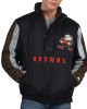 Cleveland Browns Thursday Night Gridiron Half-Zip Jacket