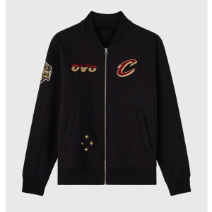 Cleveland Cavaliers Black Fleece Jacket – Owl Edition 