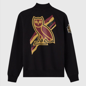 Cleveland Cavaliers Black Fleece Jacket – Owl Edition 