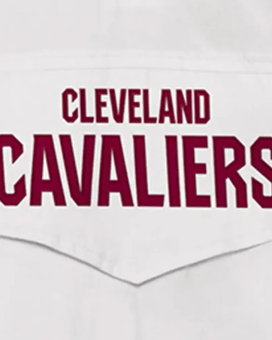 Cleveland Cavaliers Breakaway White Hoodie Jacket Cleveland Cavaliers Breakaway White Hoodie Jacket