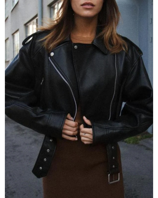 Cobra Kai S06 Peyton List Leather Jacket Cobra Kai S06 Peyton List Leather Jacket