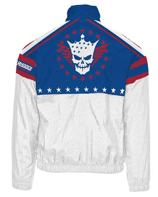 Cody Rhodes Stars & Stripes Nightmare Windbreaker Jacket