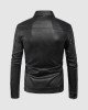 Collared Leather Jacket Collared Leather Jacket