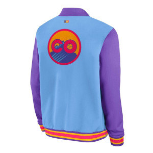 Colorado Rockies City Connect Dugout Bomber Jacket