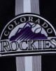 Colorado Rockies Eggshell/Black Game Day Jacket with Current Logo Colorado Rockies Eggshell/Black Game Day Jacket with Current Logo