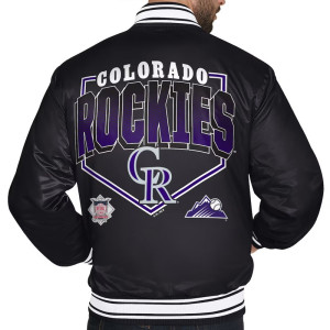 Colorado Rockies Home Plate Printed Graphic Jacket