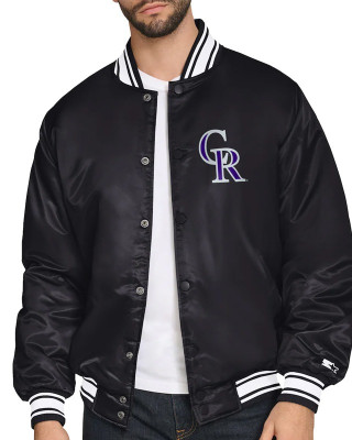 Colorado Rockies Home Plate Printed Graphic Jacket