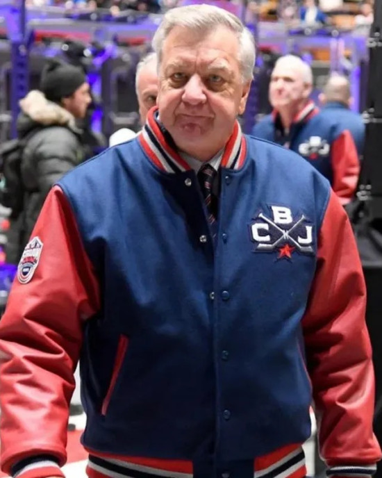 Columbus Blue Jackets 2025 Stadium Series Coaches Jacket Columbus Blue Jackets 2025 Stadium Series Coaches Jacket