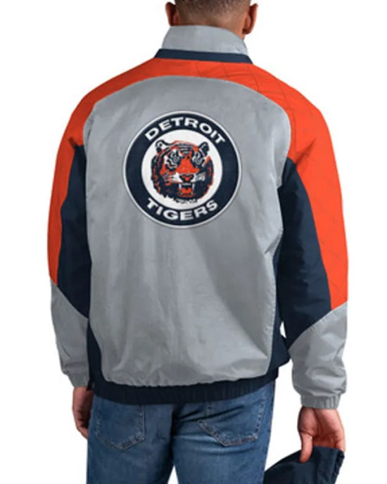 Cooperstown Detroit Tigers The Body Check Half-Zip Hooded Jacket Cooperstown Detroit Tigers The Body Check Half-Zip Hooded Jacket