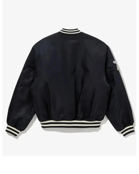 Cooperstown Pittsburgh Pirates Black Varsity Jacket Cooperstown Pittsburgh Pirates Black Varsity Jacket
