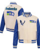 Cream Seattle Seahawks Retro Classic Full-Zip Varsity Jacket Cream Seattle Seahawks Retro Classic Full-Zip Varsity Jacket