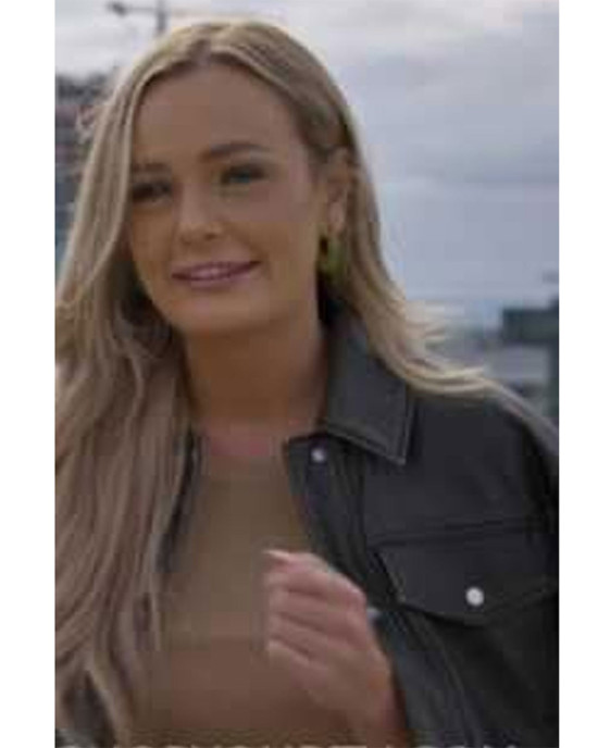 Cropped Leather Jacket Love Is Blind Micah Lussier