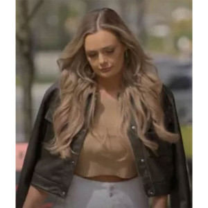 Cropped Leather Jacket Love Is Blind Micah Lussier
