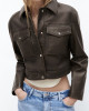 Cropped Leather Jacket Love Is Blind Micah Lussier