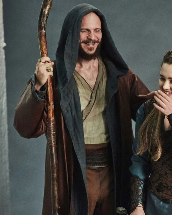 Cursed Gustaf Skarsgard Trench Coat Cursed Gustaf Skarsgard Trench Coat