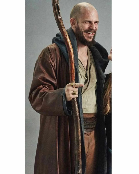 Cursed Gustaf Skarsgard Trench Coat Cursed Gustaf Skarsgard Trench Coat