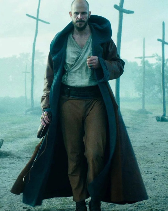 Cursed Gustaf Skarsgard Trench Coat Cursed Gustaf Skarsgard Trench Coat