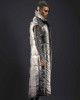 Cyberpunk 2077 Brigitte Silver Sleeveless Coat Cyberpunk 2077 Brigitte Silver Sleeveless Coat