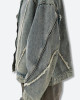 Cyberpunk Denim Zip-Up Jacket Cyberpunk Denim Zip-Up Jacket