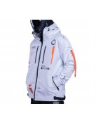 Cyberpunk White Waterproof Streetwear Jacket