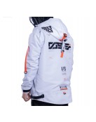 Cyberpunk White Waterproof Streetwear Jacket
