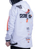 Cyberpunk White Waterproof Streetwear Jacket Cyberpunk White Waterproof Streetwear Jacket