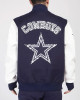 Dallas Cowboys Animal Patches Navy Varsity Jacket Dallas Cowboys Animal Patches Navy Varsity Jacket