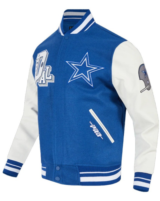 Dallas Cowboys Best of Classic Rib Varsity Jacket