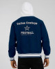 Dallas Cowboys Navy Cotton Hooded Jacket