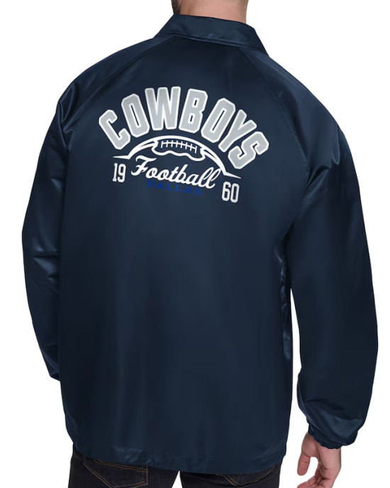 Dallas Cowboys Retro Logo Coaches Jacket Dallas Cowboys Retro Logo Coaches Jacket