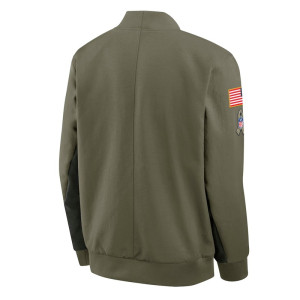 Dallas Cowboys Sideline Full-Zip Bomber Jacket