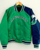 Dallas Mavericks Green and Navy Satin Jacket