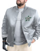 Dallas Stars Adaptive Bold Logo Varsity Satin Jacket