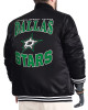 Dallas Stars Adaptive Bold Logo Varsity Satin Jacket