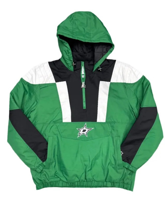 Dallas Stars Charger Half-Zip Pullover Jacket Dallas Stars Charger Half-Zip Pullover Jacket