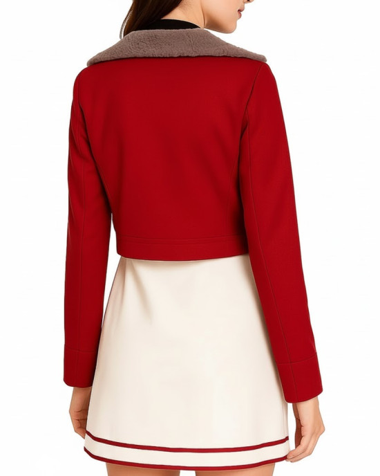 Dandadan Momo Ayase Red Jacket