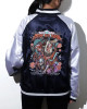Dandadan Souvenir Navy and Silver Bomber Jacket