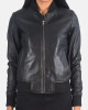 Danielle Rose Russell Legacies Bomber Leather Jacket Danielle Rose Russell Legacies Bomber Leather Jacket