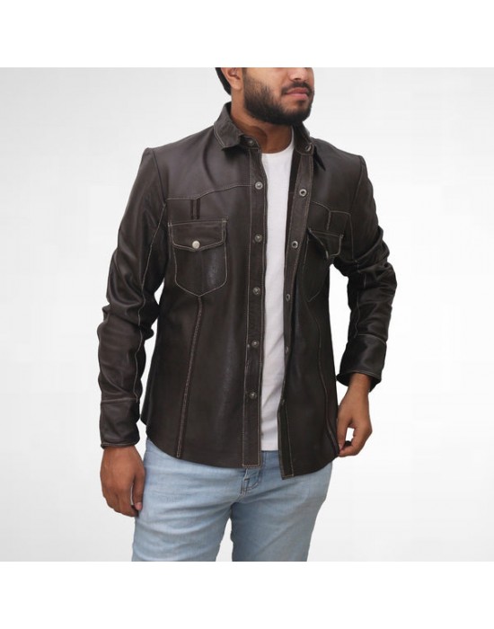 Dark Brown Shirt