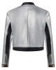 Dawn Staley Silver Leather Jacket